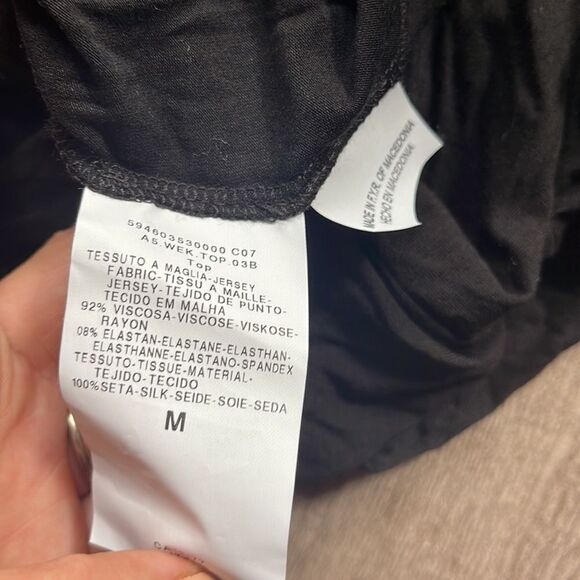 Weekend Max Mara Black Longsleeve Blouse - Picture 4 of 4